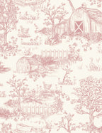 Cozy Toile Journal (Pink)