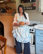 Heirloom Apron-Cornflower Blue