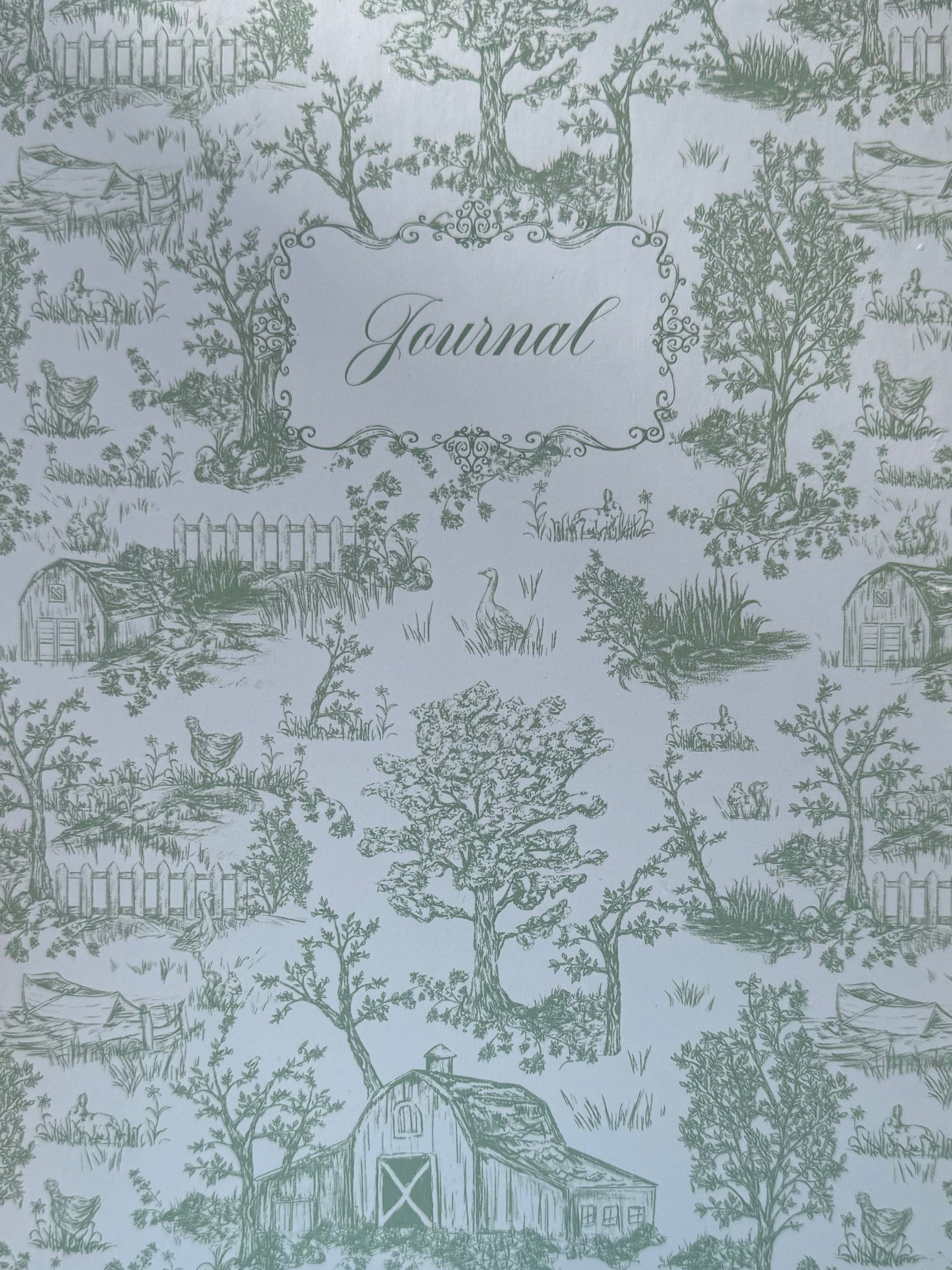 Heirloom Journal I Sage Green