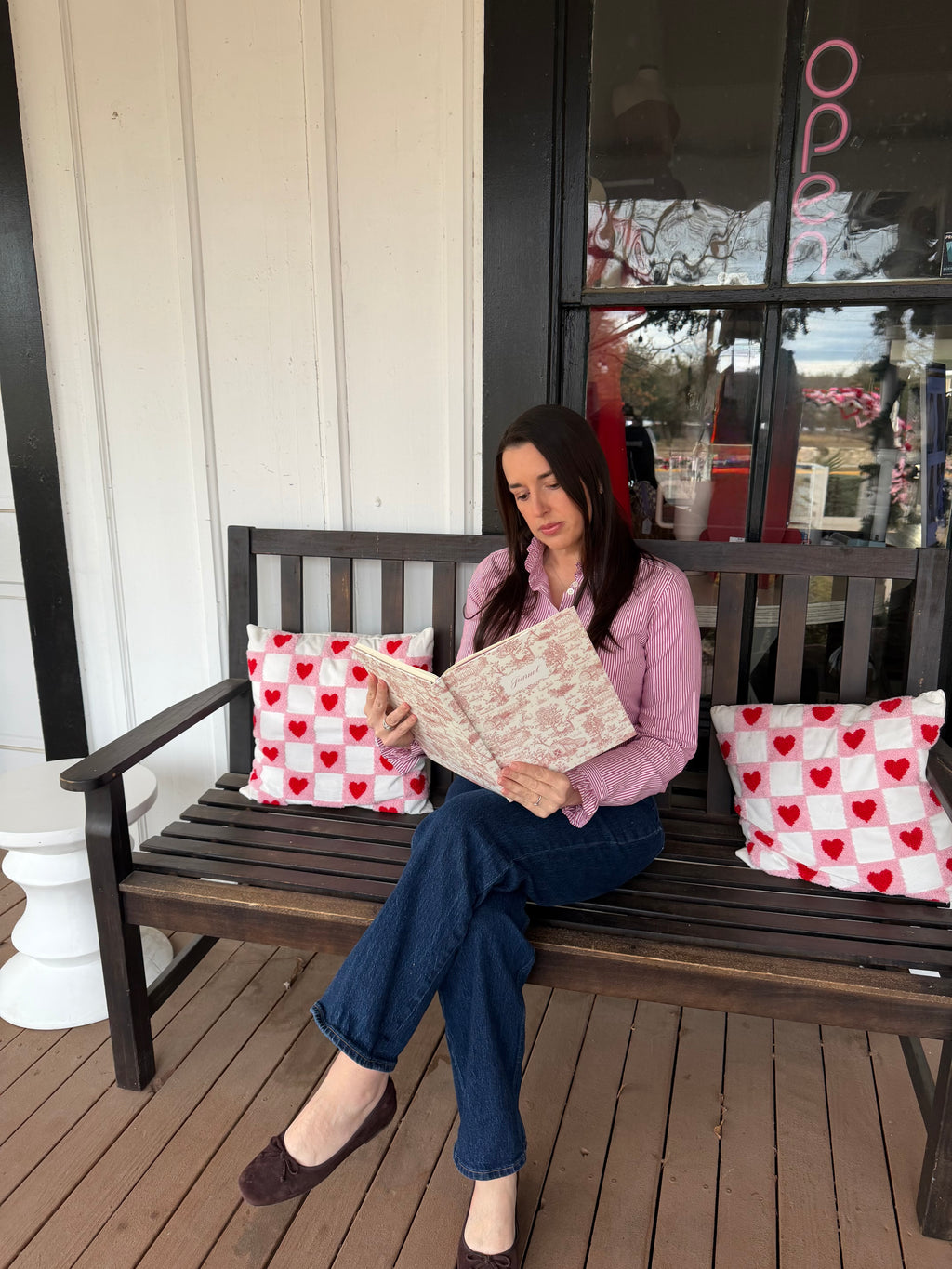 Pink Toile Heirloom Journal