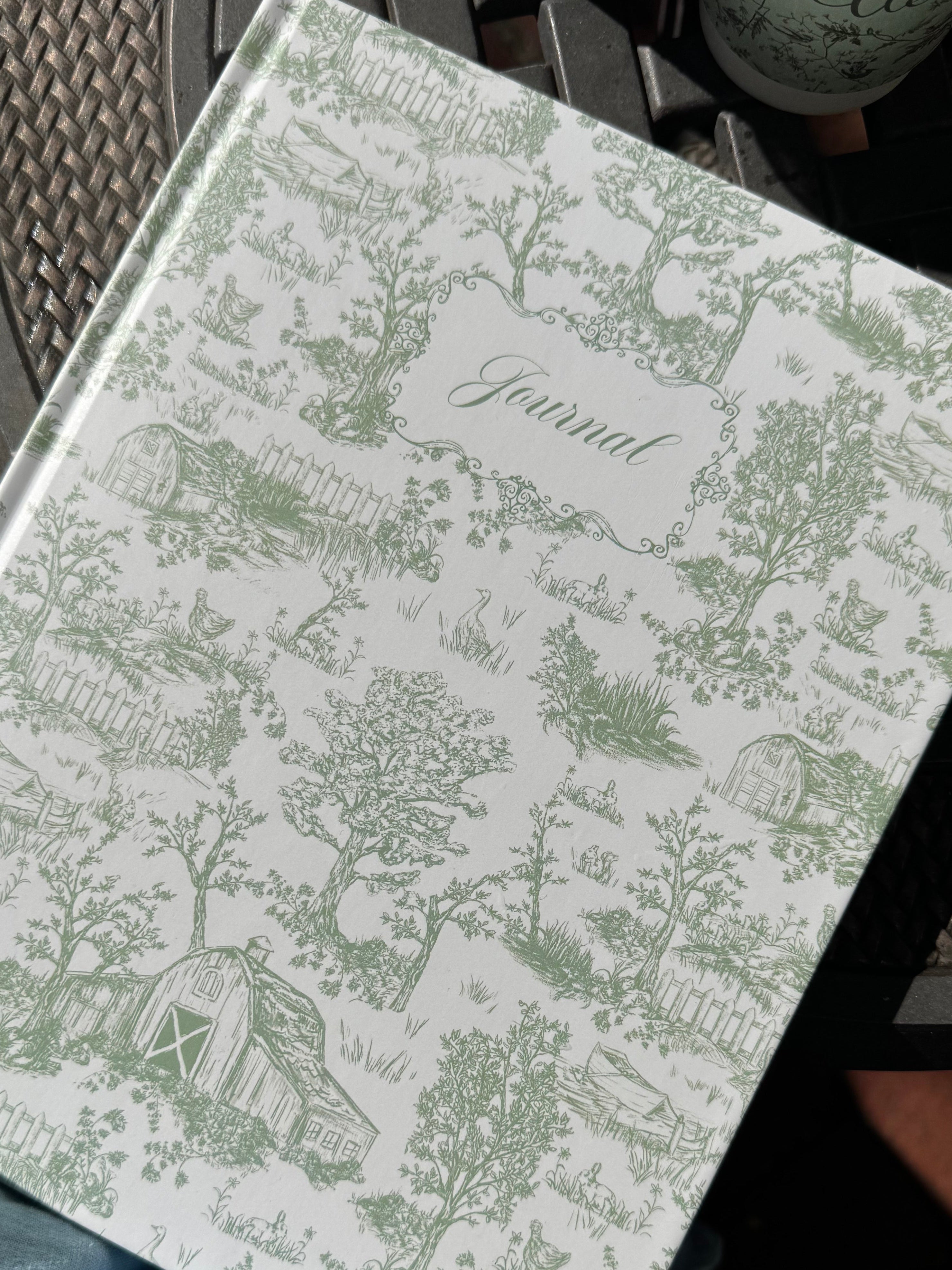 Heirloom Journal I Sage Green