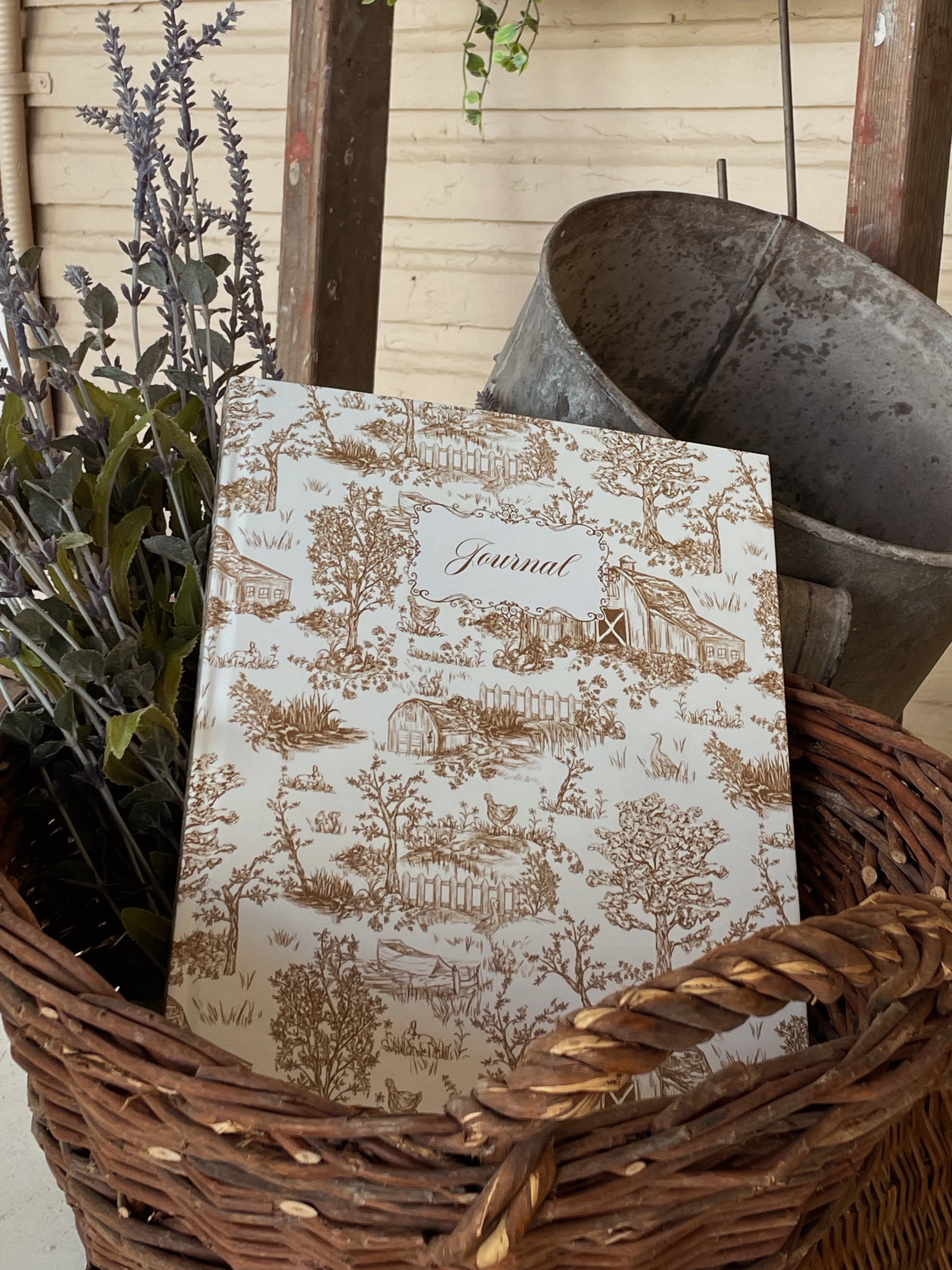 Warm Regards Toile Journal